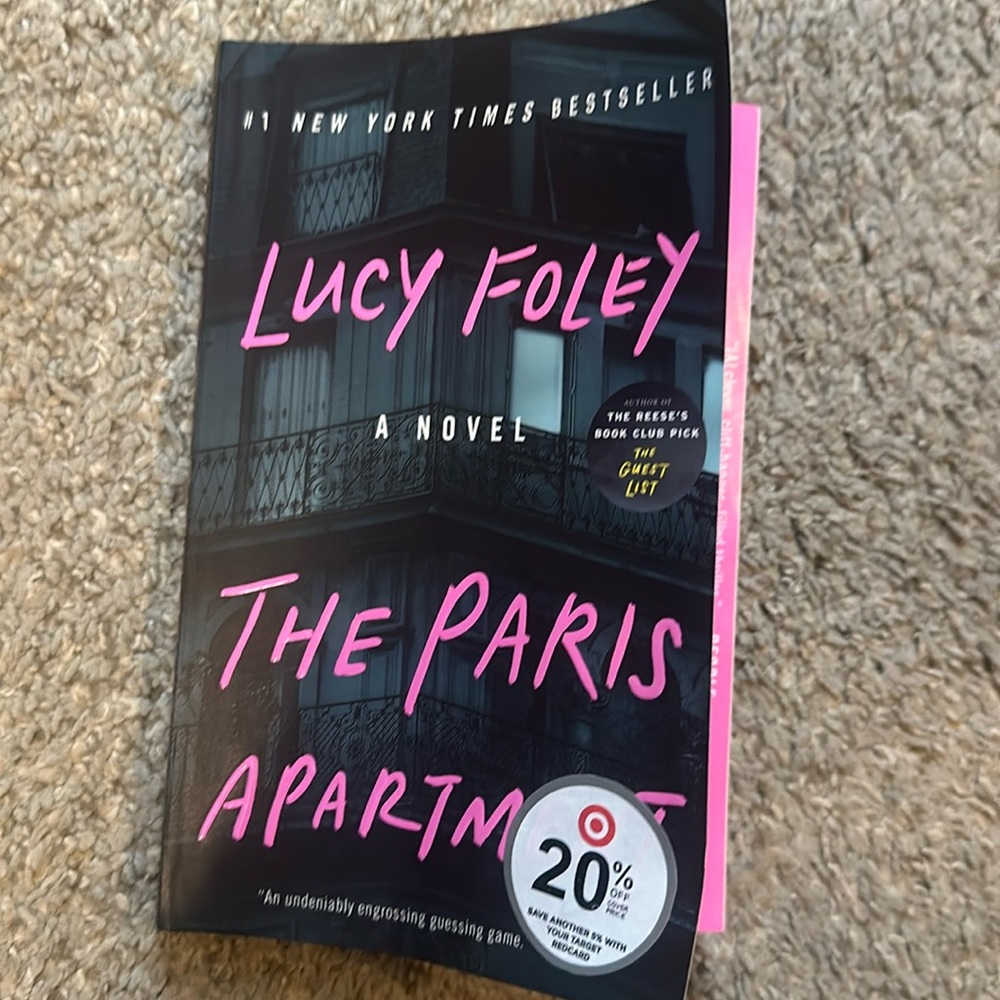 The Paris apartment  paperback book